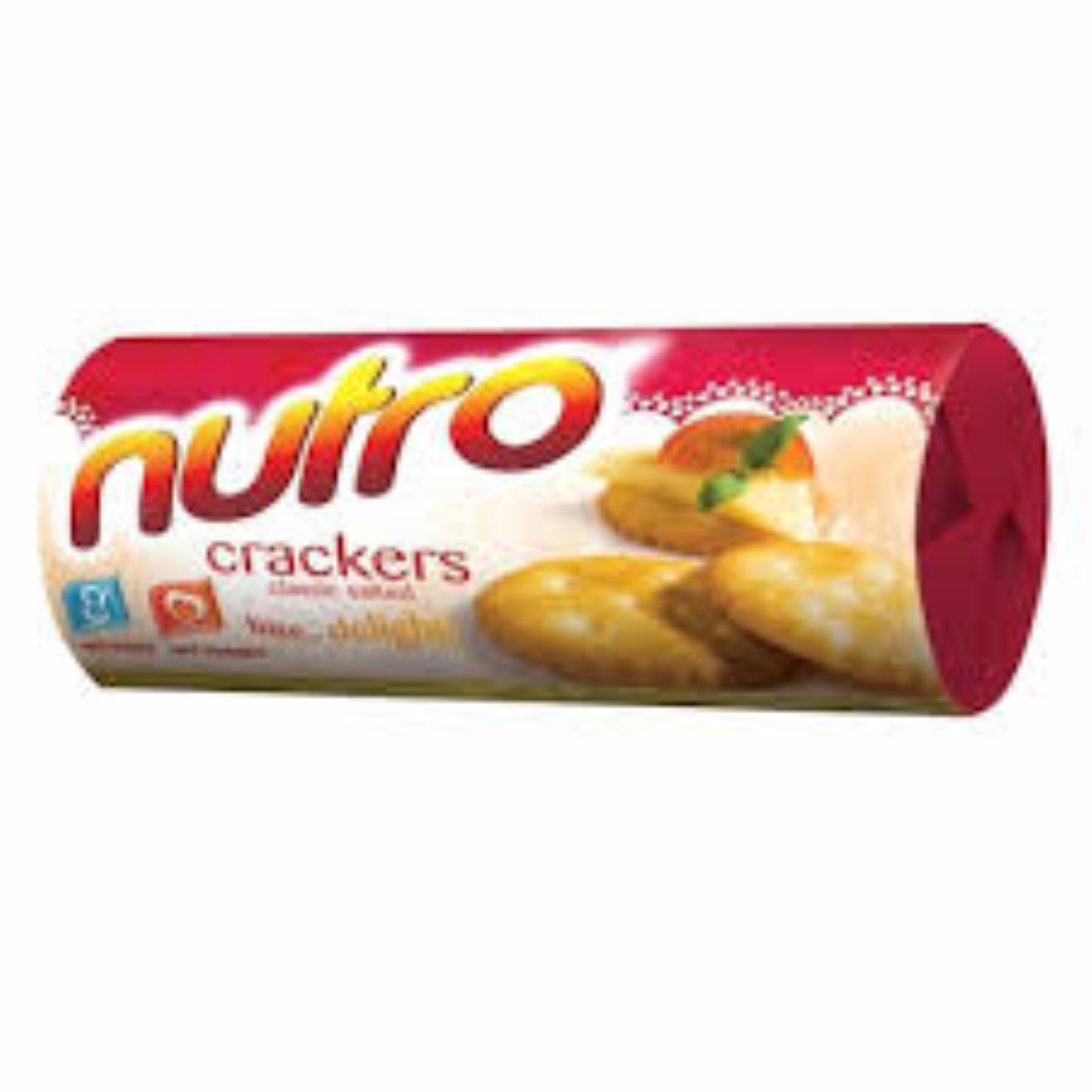 NUTRO TASTY CRACKERS SALTED 170G